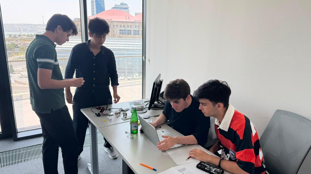 The T.R.E.E Group team collaborating on technology development